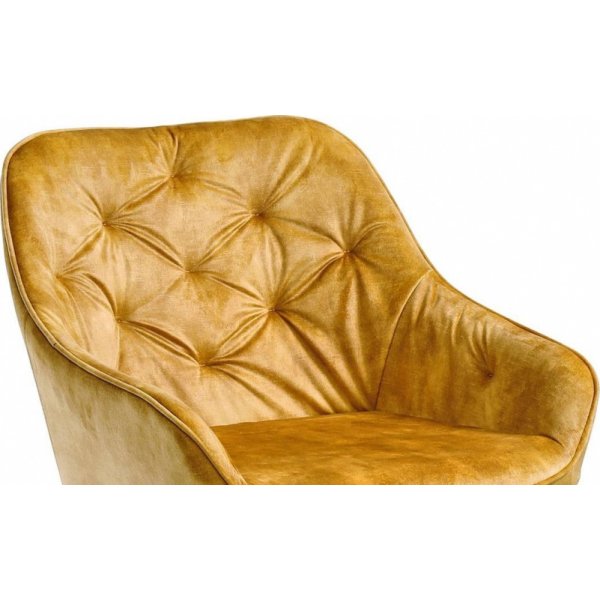 Chaise de salle à manger Cadeira 418 - Jaune Chaise de salle à manger Cadeira 418 - Jaune