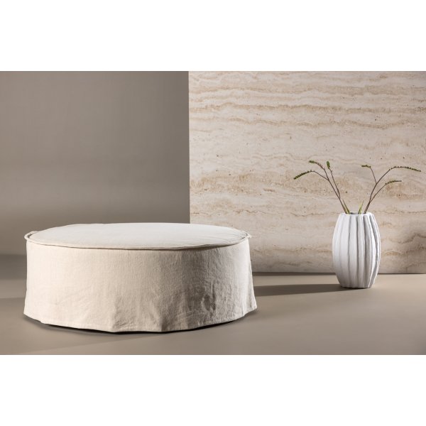 Vind sittpuff - Beige