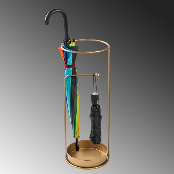 Semsi paraplyställ 3 - Guld Semsi paraplyställ 3 - Guld