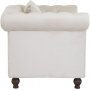 Churchill chesterfieldftlj - Beige sammet