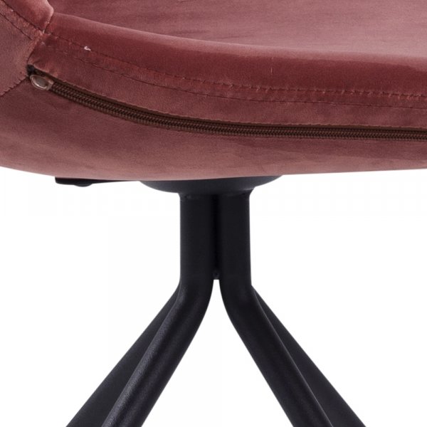 Chaise de salle  manger Eva - Rose