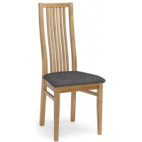 Torkelson Allegro matstol med grå sits - Massiv oljad ek natur Torkelson Allegro matstol med grå sits - Massiv oljad ek natur
