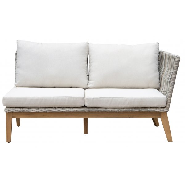 Inez utesoffgrupp med soffbord - Gr konstrotting & Akacia | Hrnsoffa