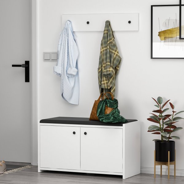 Zen hallmöbel - Vit Zen hallmöbel - Vit
