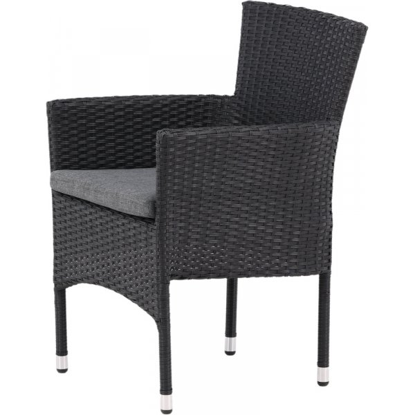 Malina matstol - Svart/Grå Malina matstol - Svart/Grå