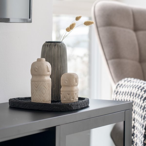 Plateau Maison Nordique Noir