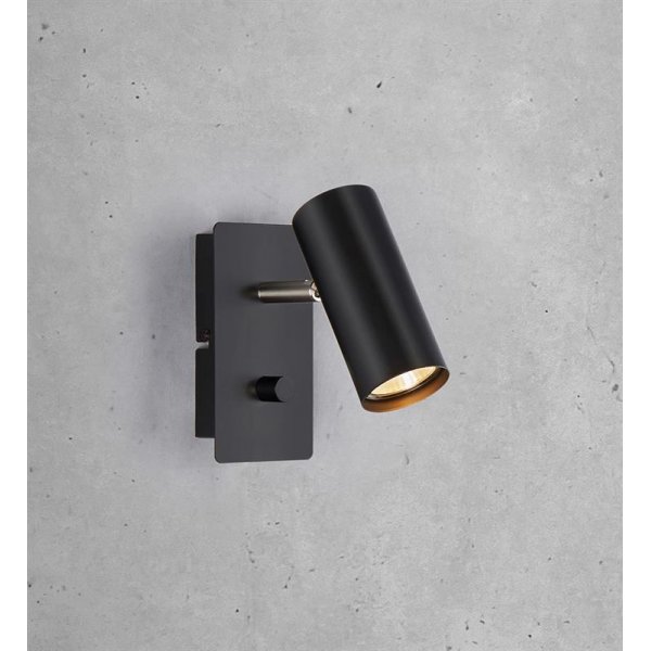 Barcelona svart vägglampa spotlight Barcelona svart vägglampa spotlight