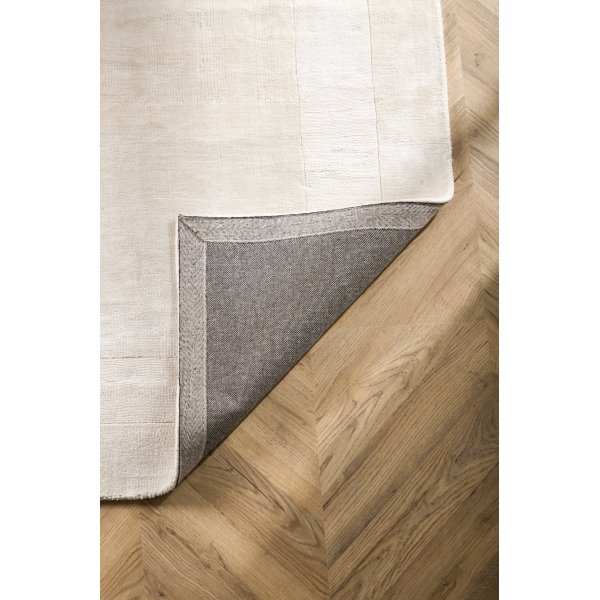 Tapis viscose Boston - Blanc Tapis viscose Boston - Blanc