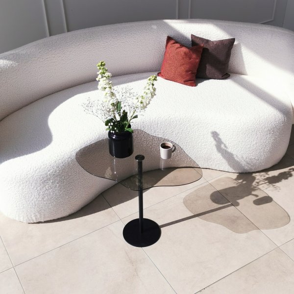 Table basse Dior 60 x 45 cm - Noir