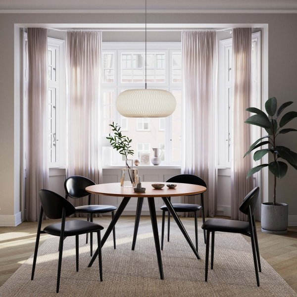 Chaise de salle à manger Tush - PU noir Chaise de salle à manger Tush - PU noir