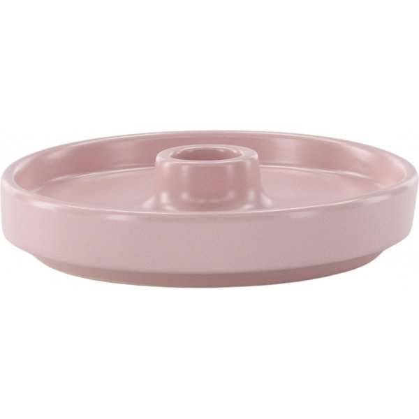 Bette ljusstake 13 x 4 cm - Ljusrosa Bette ljusstake 13 x 4 cm - Ljusrosa