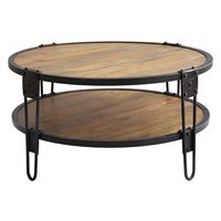 Bangalore soffbord runt 90 cm - Natur Bangalore soffbord runt 90 cm - Natur