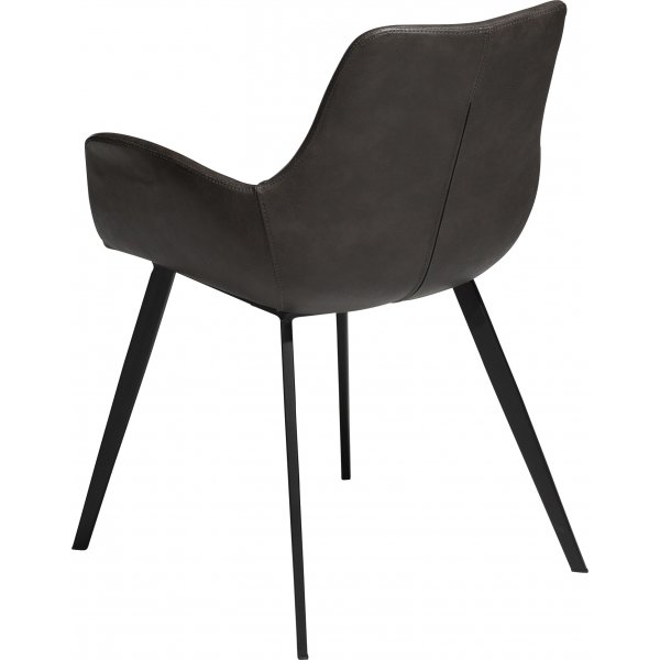 Fauteuil Hype - PU gris Fauteuil Hype - PU gris