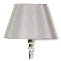 Siden lampskärm 20 cm - Beige Siden lampskärm 20 cm - Beige