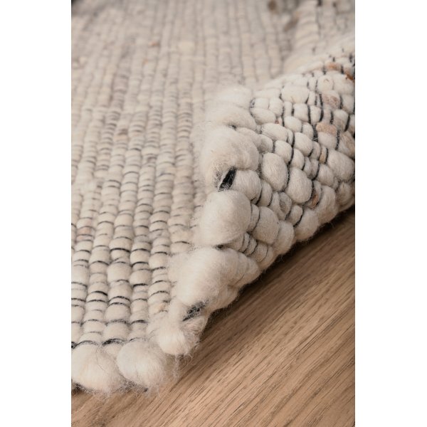 Pontus wollen vloerkleed - Wit/beige Pontus wollen vloerkleed - Wit/beige