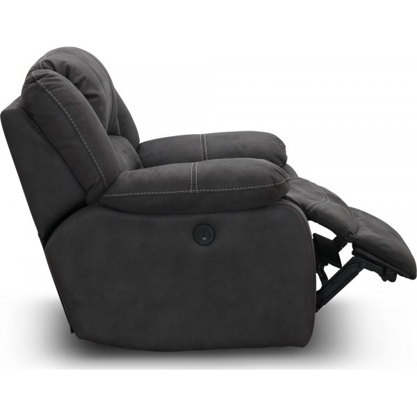 Reclinerfåtölj elektrisk grå - Kensington Reclinerfåtölj elektrisk grå - Kensington