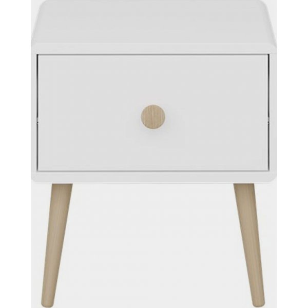 Table de chevet Gaia - Blanc