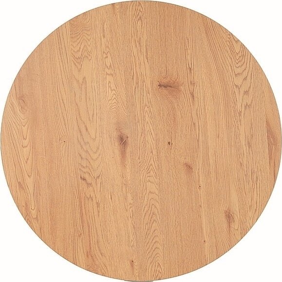 Aster matbord 120 cm - Ek/svart Aster matbord 120 cm - Ek/svart