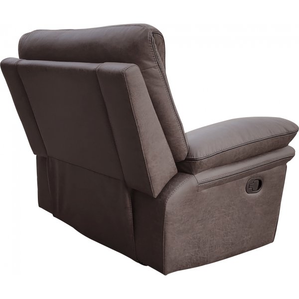 Reclinerfåtölj brun (Mikrofiber) - Riverdale Reclinerfåtölj brun (Mikrofiber) - Riverdale