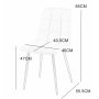 Delta matstol beige sammet Delta matstol beige sammet