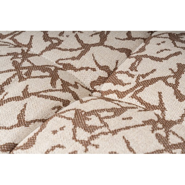 Cady 3-sits soffa - Beige/brun Cady 3-sits soffa - Beige/brun