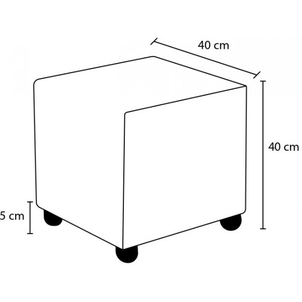 Pouf Ranma - Anthracite