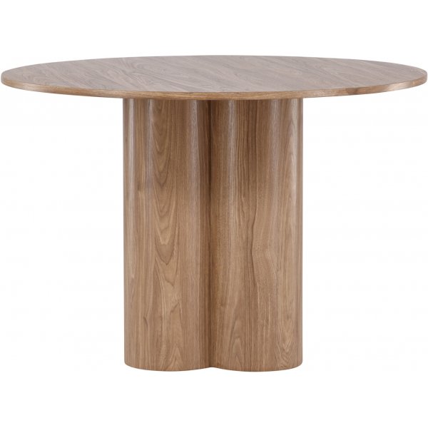 Table à manger Ø110 cm marron - Olivia Table à manger Ø110 cm marron - Olivia