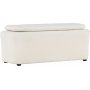 Laurel sittpuff - Vit boucle