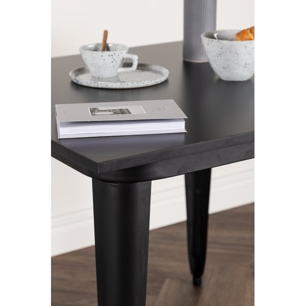 Tempe matbord 80 x 80 cm - Svart Tempe matbord 80 x 80 cm - Svart