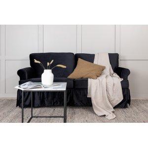 Tyger 2-sits soffa - Svart Tyger 2-sits soffa - Svart