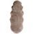 Lammskinn imitation - Brun - 60x180 Lammskinn imitation - Brun - 60x180