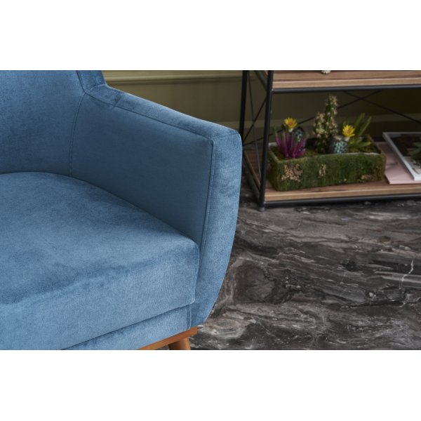 Fauteuil Gonca - Bleu