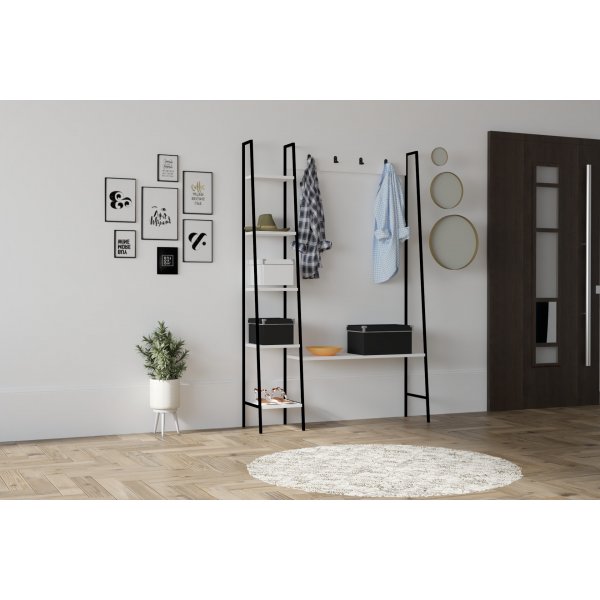 Meuble d\\\'entrée Marken - Blanc Meuble d\\\'entrée Marken - Blanc