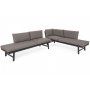Modulsoffa Porto med bord - Gr/taupe