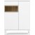 Armoire Roomers - Blanc/chne