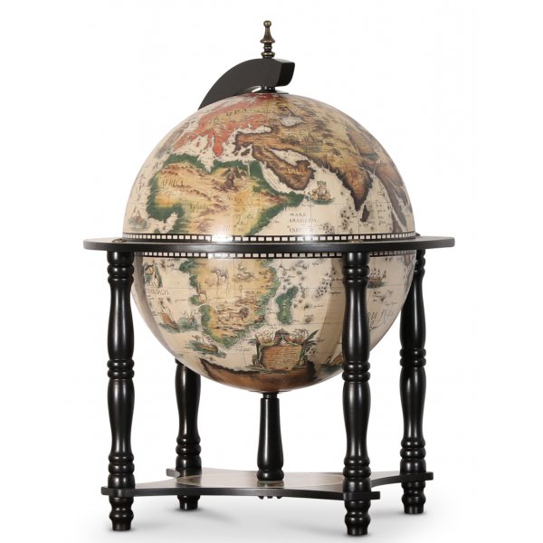 Michelangelo barglob modell 6 42 cm - Svart/vit