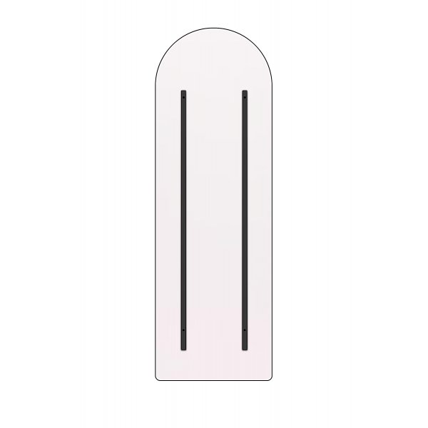 Helkroppsspegel 193 cm - Sarasota + Glas och Kristallrengring