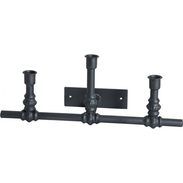Rr vggljusstake - Svart