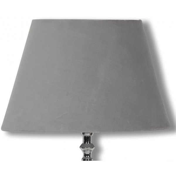 Velvet lampskrm 23 cm - Gr