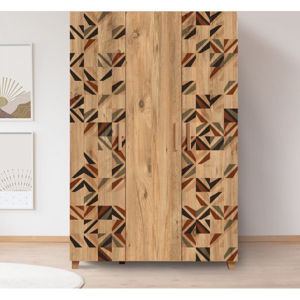 Leva Driehoek kledingkast - Grenen