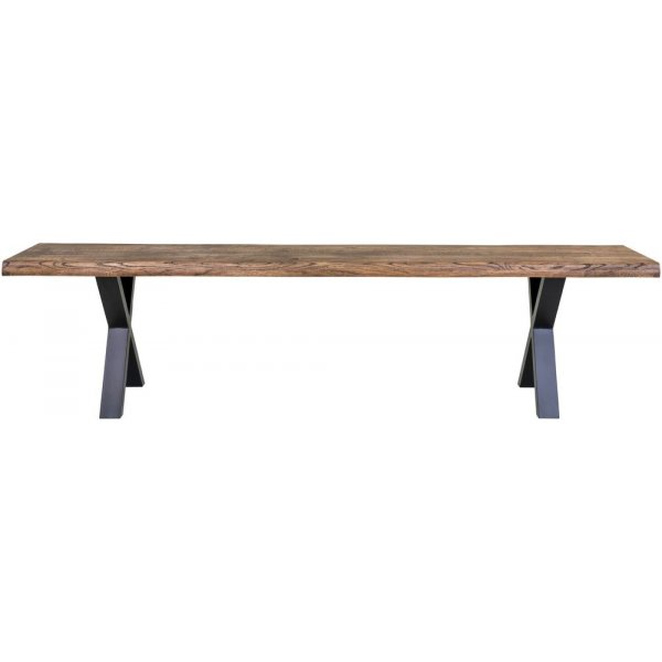 Toulon bank - Gerookt eikenhout