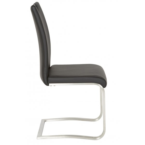 Bob Steel stol - Svart PU