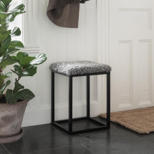 Palle sittpall Ljusgrå/svart - 35 x 35 x 50 cm Palle sittpall Ljusgrå/svart - 35 x 35 x 50 cm