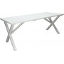 Matbord Scottsdale 190 cm - Vit + Textilskydd fr mbler