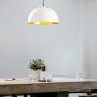 Berkeley taklampa 232-S - Vit