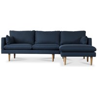 Kleo 2-sits soffa med öppet avslut höger - Mörkblå Kleo 2-sits soffa med öppet avslut höger - Mörkblå