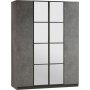 Home garderob 2 - Antracit/gr