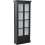 Vitrinskåp antiksvart - Holmby Vitrinskåp antiksvart - Holmby