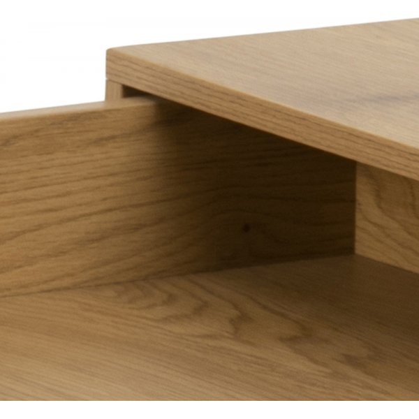 Table basse Newhaven 80 x 80 cm - Chêne/noir Table basse Newhaven 80 x 80 cm - Chêne/noir