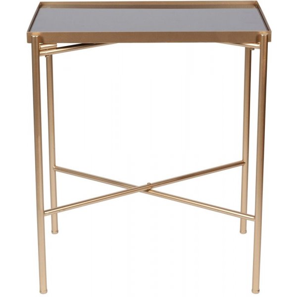 Accentbord Evan 62,5 x 41 cm - Guld